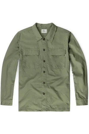Vintage industries Camicia Maniche Lunghe di - Emerald - XL a XXL - Uomo
