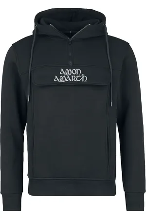 Amon Amarth Felpa con cappuccio di - Logo - S a XXL - Uomo