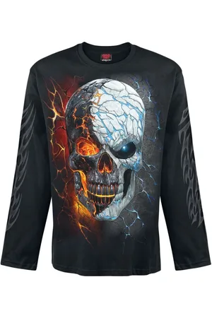 Spiral Maglia Maniche Lunghe di - Divided Soul - L - Uomo