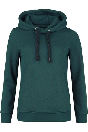 RED by EMP Felpa con cappuccio di - Hoodie with all-over print - S a XXL - Donna