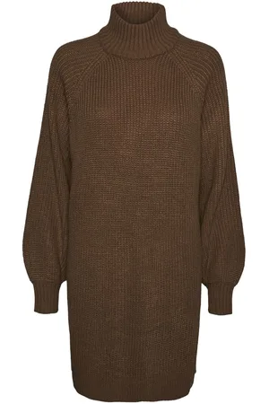 Noisy May Abito media lunghezza di - NMTimmy L/S knit dress NOOS - XS a M - Donna
