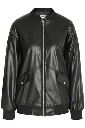 Noisy May Giacca Bomber di - NMRONJA OVERSIZE PU BOMBER JACKET NOOS - XS a S - Donna
