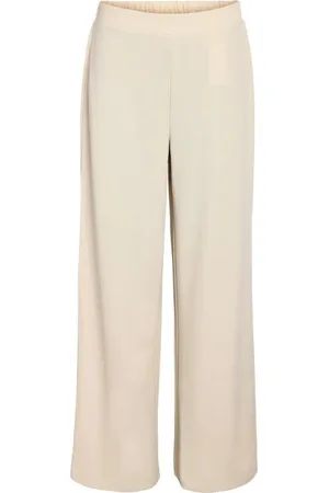Noisy May Pantaloni di - NMBOB HW ELASTIC WIDE PANT JRS NOOS - XS a M - Donna