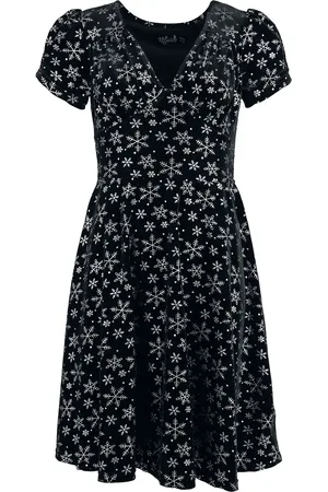 Hell Bunny Abito media lunghezza Rockabilly di - Eve Dress - XS a 4XL - Donna