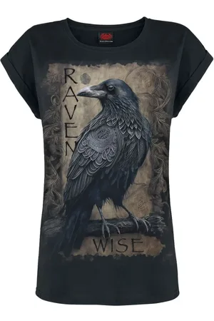 Spiral T-Shirt Gothic di - Raven Wise - S a XXL - Donna