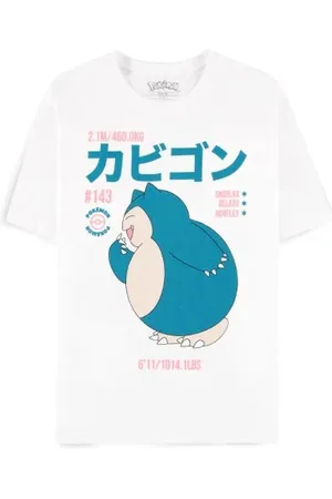 Pokemon T-Shirt Gaming di - Snorlax - XS a XXL - Donna