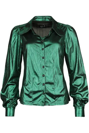 Hell Bunny Blusa Rockabilly di - Gigi Blouse - XS a S - Donna