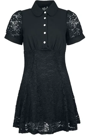Hell Bunny Abito media lunghezza Gothic di - Dominica Dress - XS a XL - Donna