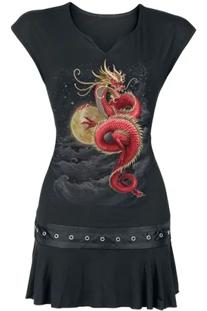 Spiral T-Shirt Gothic di - Shenlong - S a XL - Donna