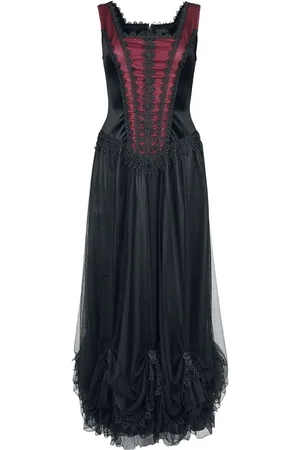 Sinister Gothic Abito lungo Gothic di - Long Gothic Dress - XS a XL - Donna