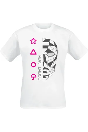 Squid Game Maglia Sportiva di - Front Man Line Art - S a 3XL - Uomo