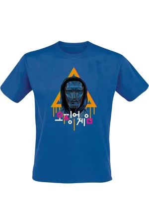 Squid Game T-Shirt di - Neon Front Man - S a 3XL - Uomo