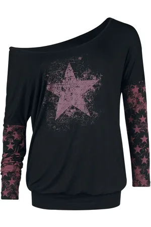 RED by EMP Maglia Maniche Lunghe di - Fast And Loose - S a L - Donna