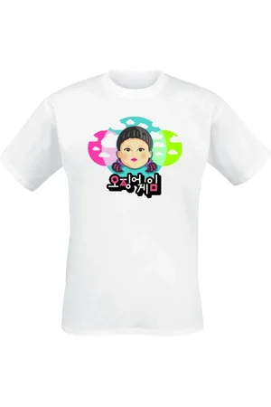 Squid Game Maglia Sportiva di - Cartoon Doll - S a 3XL - Uomo