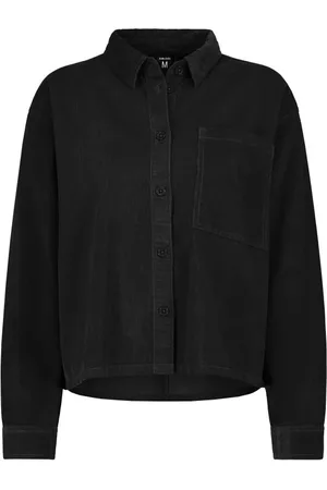 Sublevel T-Shirt di - Ladies Oversize Shirt Jacket - S a L - Donna