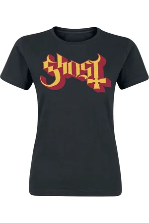Ghost T-Shirt di - Logo Gold And Red - S a XXL - Donna