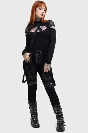 Killstar Pantaloni Gothic di - Baphster Jeans - XS a 4XL - Donna