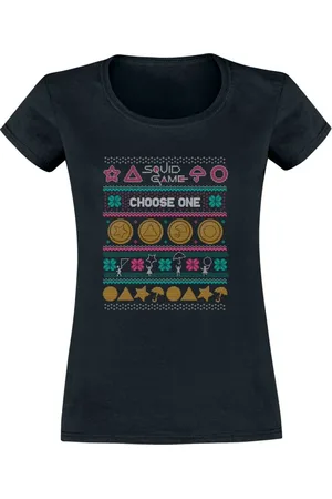 Squid Game T-Shirt di - Dagalog Cookie Ugly Sweater - S a XXL - Donna