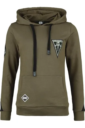 STAR WARS Felpa con cappuccio Disney di - The Mandalorian - Bounty Hunter - S a XXL - Donna