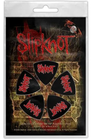 Slipknot Set di plettri di - Logo - Unisex