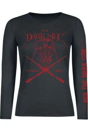 STAR WARS Maglia Maniche Lunghe Disney di - Dark Side - L - Donna
