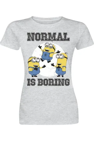 Minions T-Shirt di - Normal life is boring - S a XXL - Donna