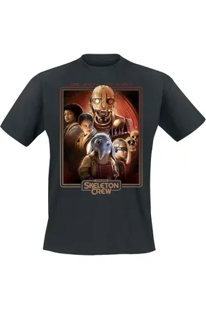 STAR WARS T-Shirt Disney di - Skeleton Crew - Tales Of The Galaxy - M a 3XL - Uomo