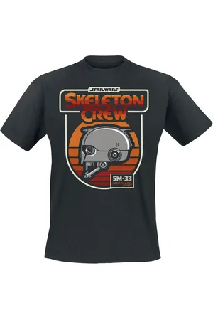 STAR WARS T-Shirt Disney di - Skeleton Crew - SM-33 Retro - M a 3XL - Uomo