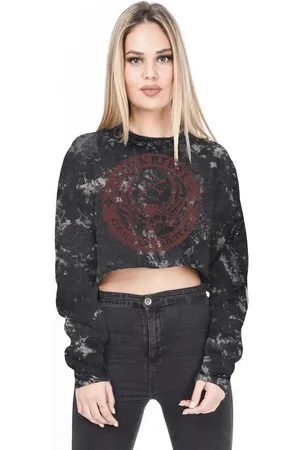 Rock Rebel Maglia Maniche Lunghe di - M a XXL - Donna