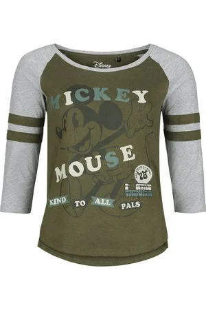 Minnie & Topolino Maglia Maniche Lunghe Disney di - Kind to all pals - S a XXL - Donna