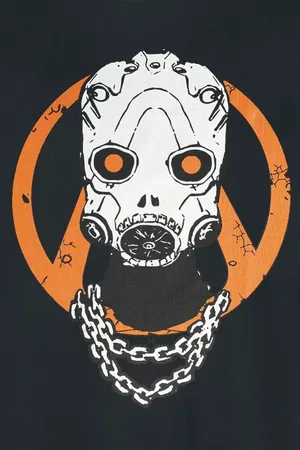 Borderlands T-Shirt Gaming di - Psycho Chain - S a XXL - Uomo