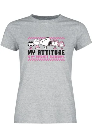Peanuts T-Shirt di - My attitube is my favourite - S a 3XL - Donna