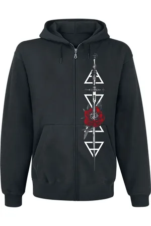 Blackcraft Cult Felpa jogging Gothic di - Eternal Love FB Zip Hoodie - M a XXL - Uomo