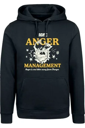 LOONEY TUNES Felpa con cappuccio di - Taz - Anger Management - S a XXL - Uomo