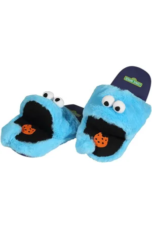 Sesamstraat Pantofole di - Cookie Monster - S-M a L-XL - Uomo