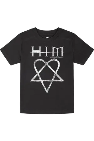 Him T-Shirt di - Metal Kids - Heartgram - 92 a 152 - Ragazzi & Ragazze