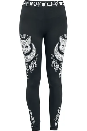 Gothicana Leggings Gothic di - Built For Comfort - S a XL - Donna