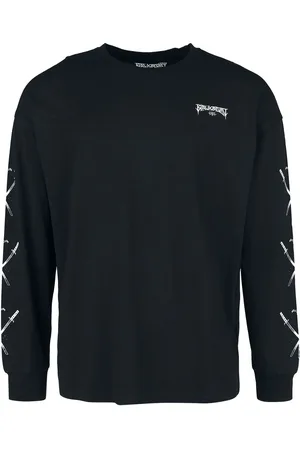 EMP Maglia Maniche Lunghe di - Shirt with heart and sword print - M a XXL - Uomo