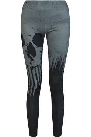 EMP Leggings di - Leggings With Skull Print - S a XXL - Donna