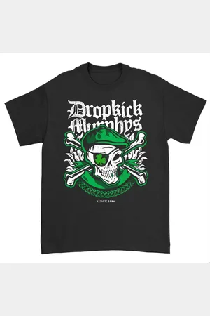 Dropkick Murphys T-Shirt di - Skelly Eye Patch - S a XL - Uomo