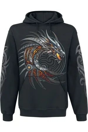 Spiral Felpa con cappuccio di - Razor Back - S a 4XL - Uomo