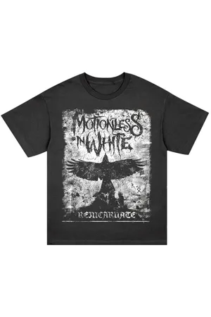 Motionless In White T-Shirt di - Reincarnate Crow - S a XXL - Uomo