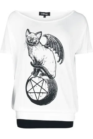 Gothicana T-Shirt Gothic di - Double Layer T- Shirt - S a XXL - Donna