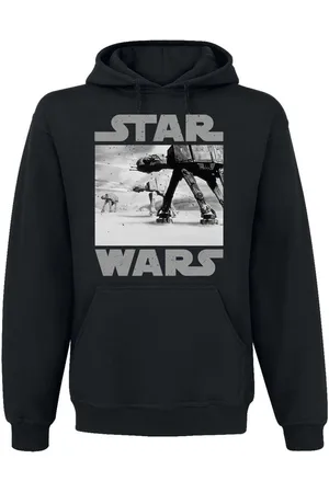 STAR WARS Felpa con cappuccio Disney di - Battle of Hoth - S a XXL - Uomo