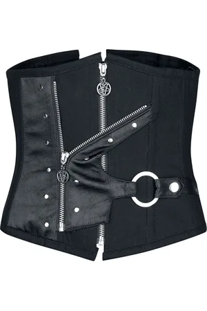 Gothicana Corsetto Gothic di - Vollbrustkorsage - S a XXL - Donna
