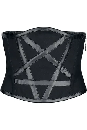 Gothicana Corsetto Gothic di - Unterbrustkorsage - S a XXL - Donna