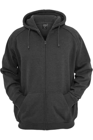 Urban classics Felpa jogging di - Blank Zip Hoodie - S a XL - Uomo