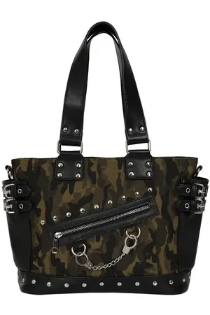 Banned Alternative Borsetta Gothic di - Hellbound Wish Camo - Donna