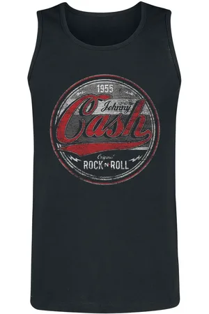 Johnny Cash Canotta di - Rock And Roll - S a 3XL - Uomo