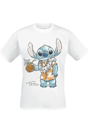 Disney T-Shirt Disney di - Postcard from Stitch - S a XL - Uomo